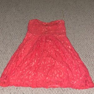 Women strapless dress